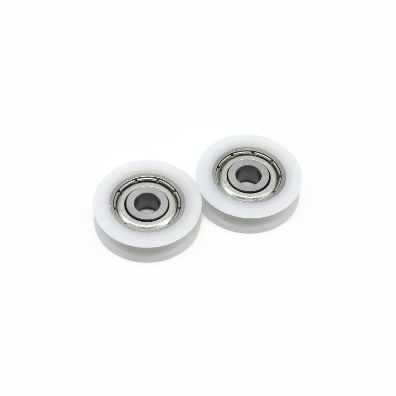 BSU62522-6R3 V-Groove Malalim na Groove Ball Plastic Coated Pulley Bearings