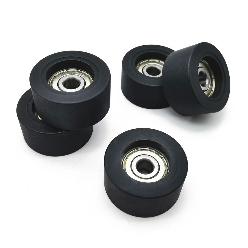 PU63840-20 Polyurethane plastic na pinahiran ng malalim na mga bearings ng bola