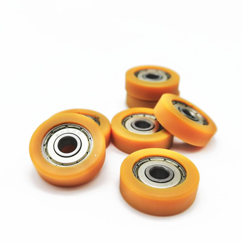 PU62626-8 626ZZ High Precision Miniature Orange Pu Deep Groove Ball Bearings