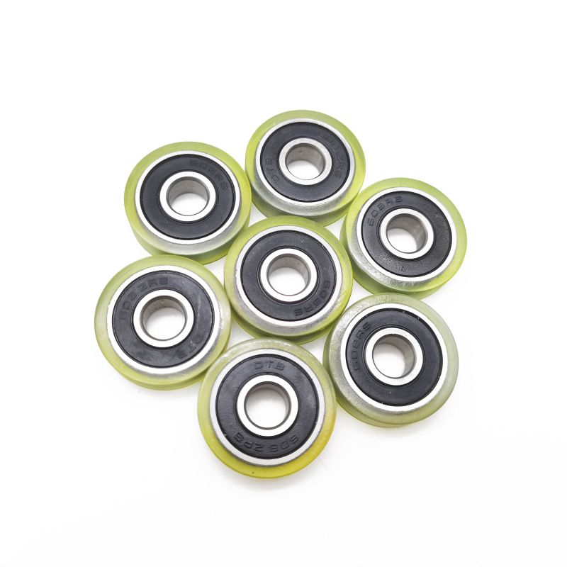 PU60826-7 608zz PU Coated Deep Groove Ball Bearings Para sa Mga Motorsiklo