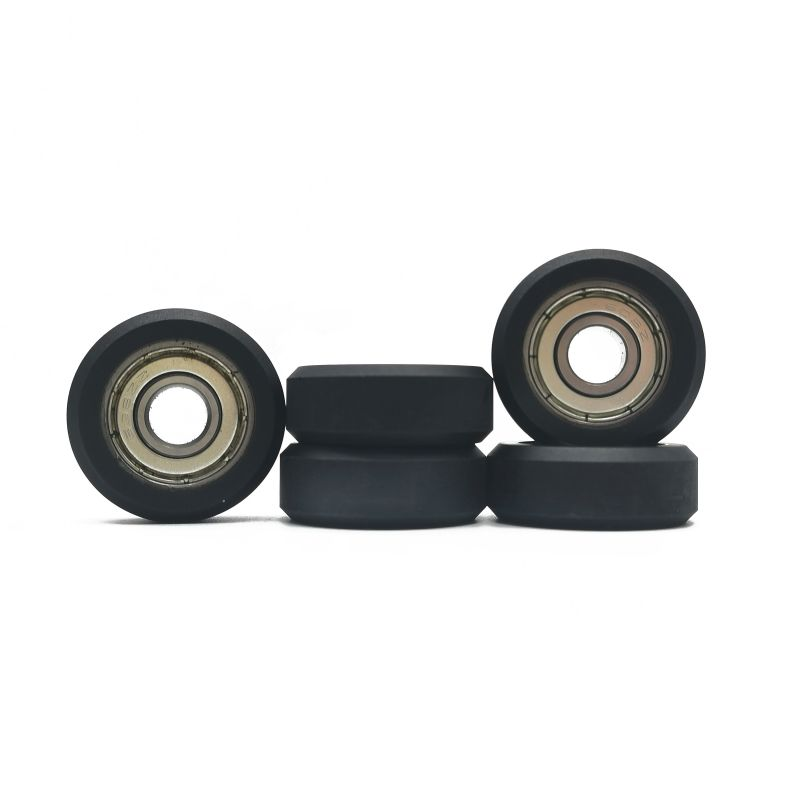 PU60830-11 plastik na takip Walang ingay pu malalim na mga bearings ng bola